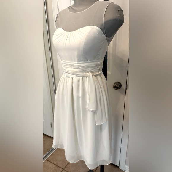 Colour by Kenneth Winston white dress size 8 - Picture 5 of 8